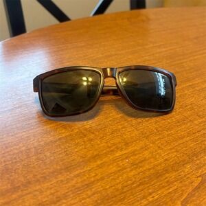 O'Neill‎ Unisex Tortoise Shell Polarized Sunglasses Brown Square Frame